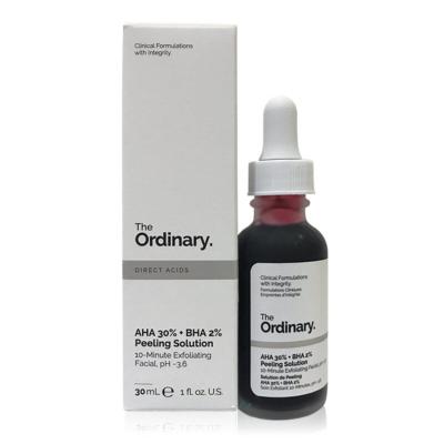 THE ORDINARY AHA 30% + BHA 2% PEELING SOLUTION